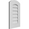 Ekena Millwork Arch Top Surface Mount PVC Gable Vent: Functional, w/ 3-1/2"W x 1"P Standard Frame, 14"W x 24"H GVPAR14X2401SF - alternate 4